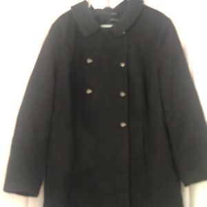 Women light winter jacket black